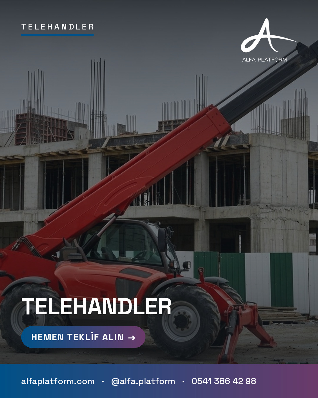 Telehandler — Alfa Platform