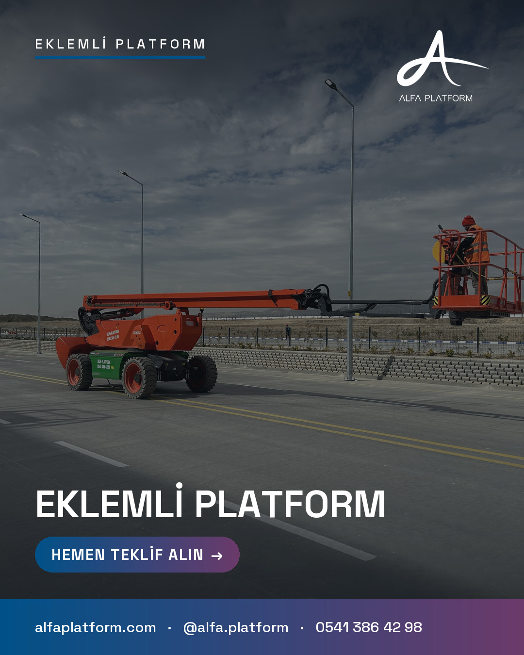 Eklemli Platform — Alfa Platform
