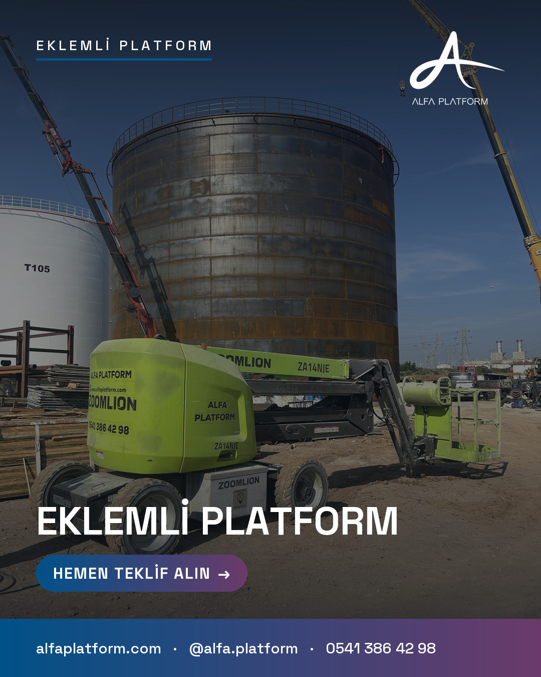 Eklemli Platform — Alfa Platform