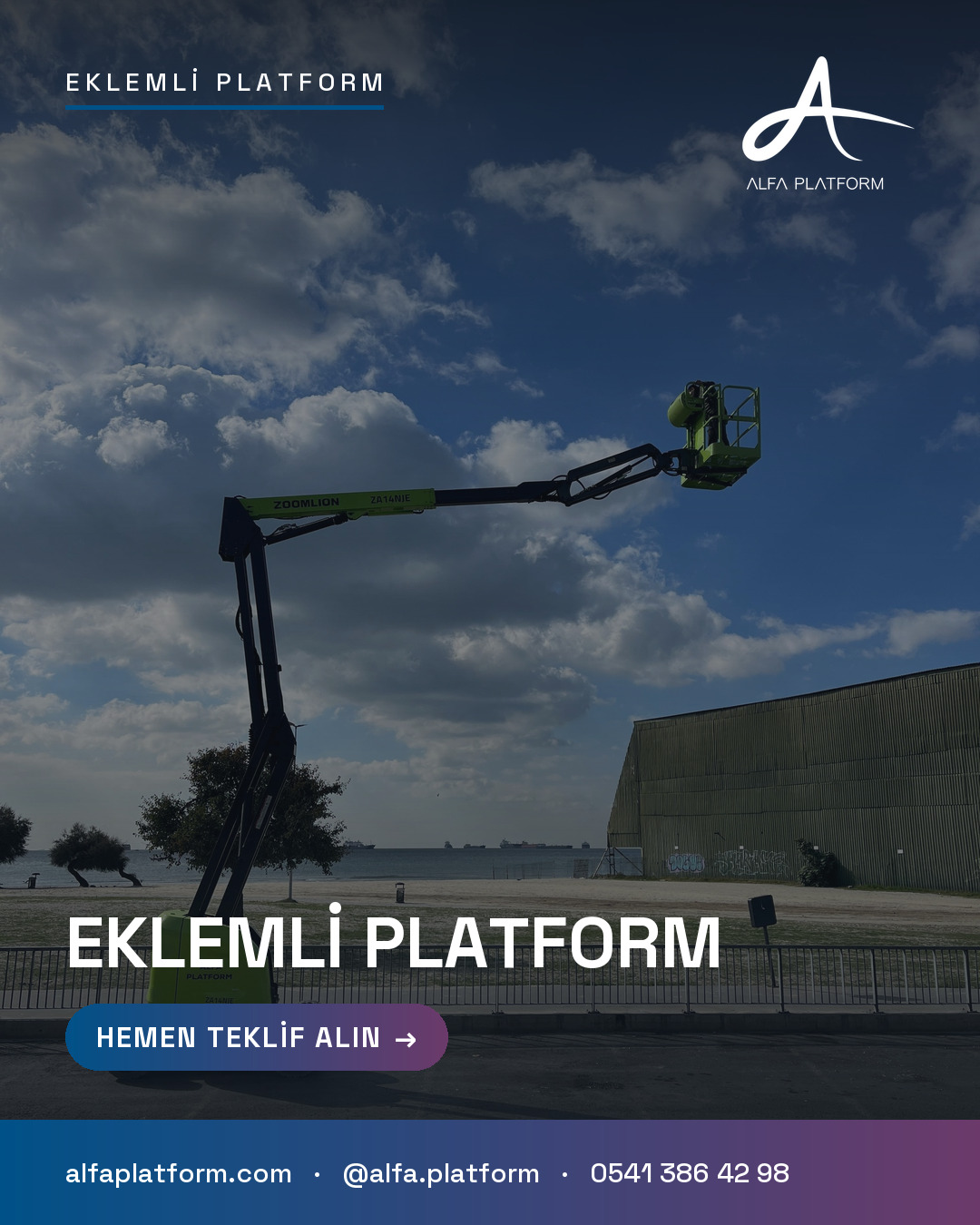 Eklemli Platform — Alfa Platform