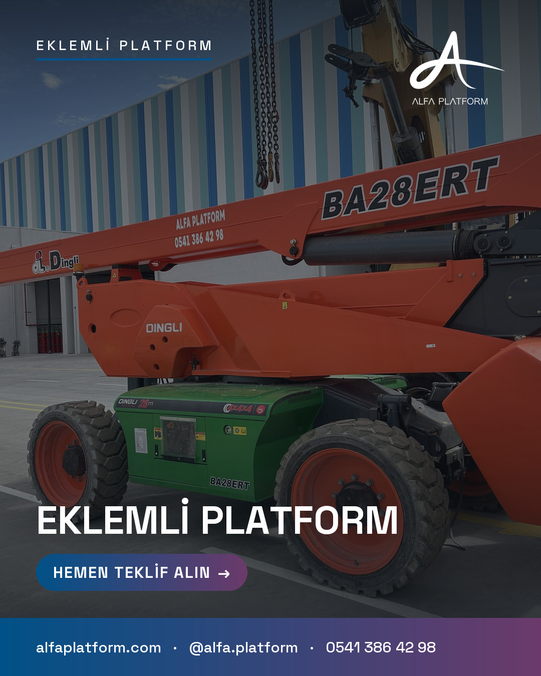 Eklemli Platform — Alfa Platform
