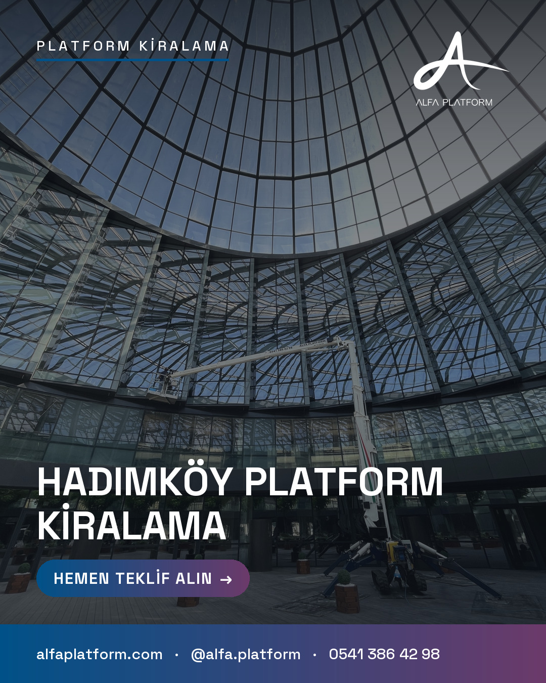 Hadımköy Platform Kiralama — Alfa Platform